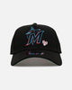 New Era Miami Marlins 'Baseball Hearts' 9FORTY A-Frame Snapback Official Team Color