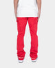MNML B404 Flare Denim Pants Red