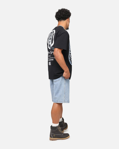73Studio X Yu-Gi-Oh! Dark Magician Card Heavyweight T-Shirt Black