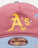 New Era Oakland Athletics 'Seasoned' 9FORTY A-Frame Strapback Pink/Blue
