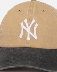 47 Brand New York Yankees 'Apollo Chain' 47 Clean Up Strapback Khaki