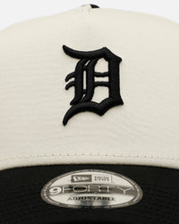 New Era Detroit Tigers 'Easy Chrome Black' 9FORTY A-Frame Snapback Chrome/Black