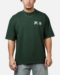 Hypland X One Piece Zoro Flame T-Shirt Green