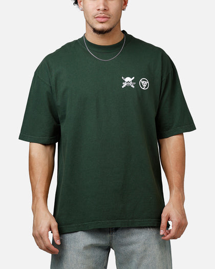 Hypland X One Piece Zoro Flame T-Shirt Green