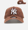 New Era New York Yankees 'Washed Walnut' 9FORTY A-Frame Snapback Walnut