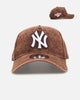 New Era New York Yankees 'Washed Walnut' 9FORTY A-Frame Snapback Walnut