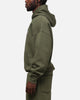 Loiter Hybrid Premium Hoodie Olive/Pink