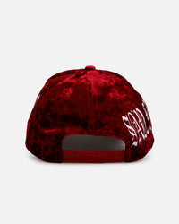 New Era San Francisco 49ers 'Crushed Velvet Dreams' 9FORTY A-Frame Snapback Maroon