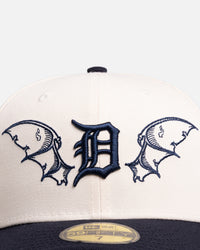 New Era Detroit Tigers 'Team Wings' 59FIFTY Fitted Light Beige