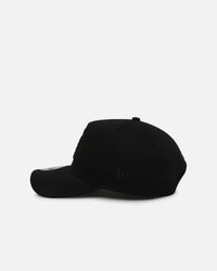 New Era Brisbane Lions 'Triple Black' 9FORTY A-Frame Snapback Black