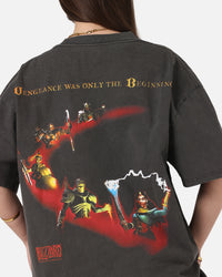 73Studio X Diablo Halloween Heroes Are Born Heavyweight T-Shirt Black Wash