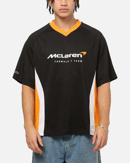 Mitchell & Ness McLaren Oscar Piastri Black Letter Jersey Black/Papaya