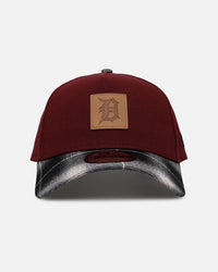 New Era Detroit Tigers 'Workwear' 9FORTY A-Frame Snapback Maroon