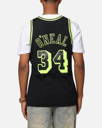 Mitchell & Ness Los Angeles Lakers Shaquille O'Neal 'Volt' 1996 Swing Jersey Black/Yellow