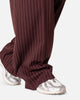 MNML Wide Leg Trouser Pants Red