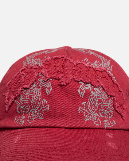 Ed Hardy Gothic Strapback Dark Red
