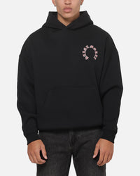 Saint Morta Worldwide Boxy Hoodie Black