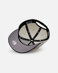 New Era Houston Astros 'Chrome Black' 9FORTY A-Frame Snapback Chrome/Black