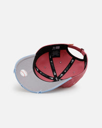 New Era Oakland Athletics 'Seasoned' 9FORTY A-Frame Strapback Pink/Blue