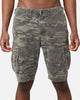 XXIII Torrent Cargo Shorts Washed Green Camo