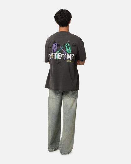 73Studio X DC Batman The Joker Vote For Me Heavyweight T-Shirt Black Wash
