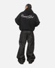 Carre Mini Script Hoodie Black