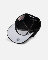 Mitchell & Ness Los Angeles Lakers 'Upside Down Logo' Pro Pinch Snapback Black
