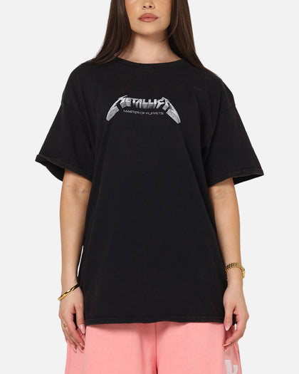 Metallica Master Of Puppets T-Shirt Black Wash
