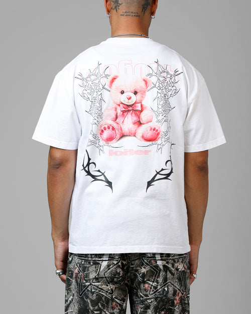 Loiter Care Vintage T-Shirt White