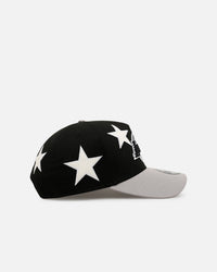 New Era Los Angeles Lakers 'Stars' 9FORTY A-Frame Snapback Black/Grey