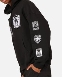 Mitchell & Ness Los Angeles Raiders History Hoodie Faded Black