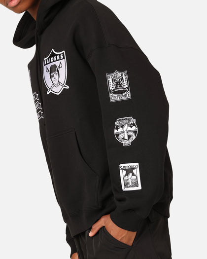 Mitchell & Ness Los Angeles Raiders History Hoodie Faded Black