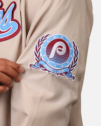 New Era Philadelphia Phillies Sports Classics Pullover Windbreaker Stone/OTC