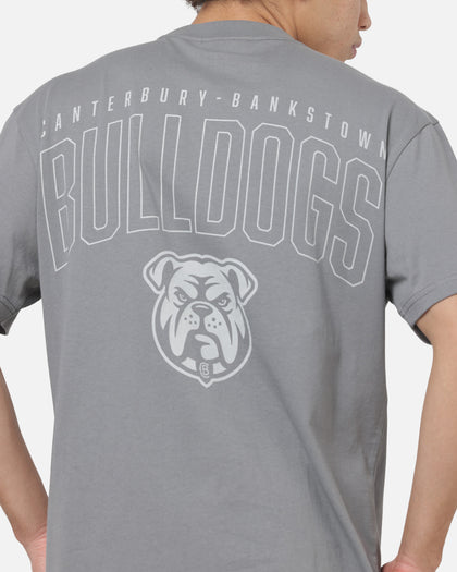 Bleacher Athletic Canterbury Bulldogs NRL Attrition Solid T-Shirt Grey