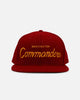 New Era Washington Commanders 'NFL Script' 9FIFTY Snapback Official Team Color