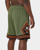 Mitchell & Ness Chicago Bulls Flight Swingman Shorts Olive