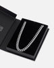 Saint Morta 10mm Cuban Chain White Gold