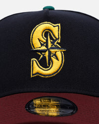 New Era Seattle Mariners 'Retro Outdoor' 9FORTY A-Frame Snapback Navy