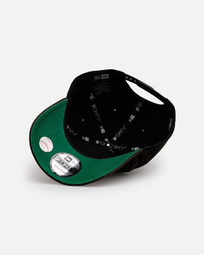 New Era Philadelphia Phillies 'Washed Black Gothic Script' 9FORTY A-Frame Snapback Black