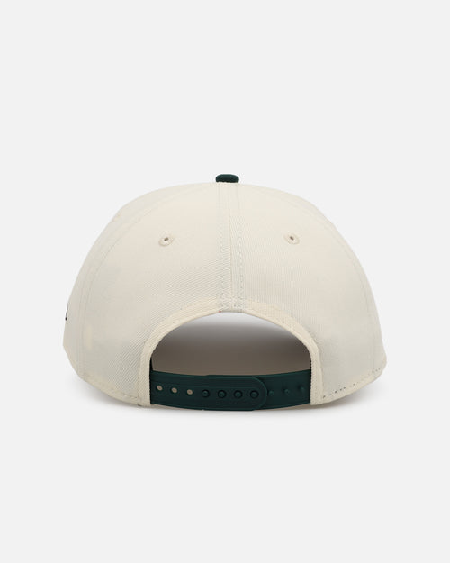 New Era Atlanta Braves 'Mexican Independence Day' 9FORTY A-Frame Snapback Chrome/Dark Green