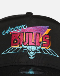 New Era Chicago Bulls 'Retro Arcade' 9FORTY A-Frame Snapback Black