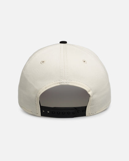 New Era Chicago Bulls "Chrome Black Pink" 9Forty A-Frame Snapback White