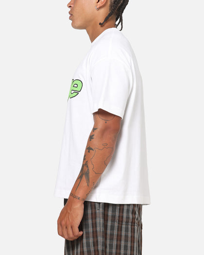 X-Large Italic Star Gorilla T-Shirt White