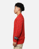 Ksubi Allstar Knit Torch Crewneck Red