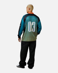 Carre All Star Football Long Sleeve T-Shirt Multi/Green