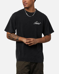 Saint Morta Guardian T-Shirt Vintage Black