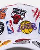 New Era NBA All Over 9FORTY A-Frame Snapback White