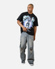 73Studio Disney Kingdom Hearts Space Paranoids Heavyweight T-Shirt Black Acidwash