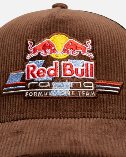 New Era x Red Bull Racing F1 'Distressed Cord' 9FORTY A-Frame Trucker Snapback