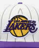 Pro Standard Los Angeles Lakers Pinstripe Wool Snapback Eggshell/Yellow